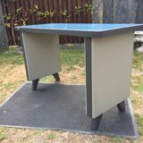 Modernist industrial and vintage console table in Stafor brand metal