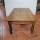 Antique coffee table with 1 drawer, 130×74cms