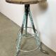 Green Industrial Workshop Stool, 1960s