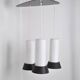 Suspension 3 opalines 1960