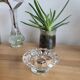 Luminarc molded glass candle holder