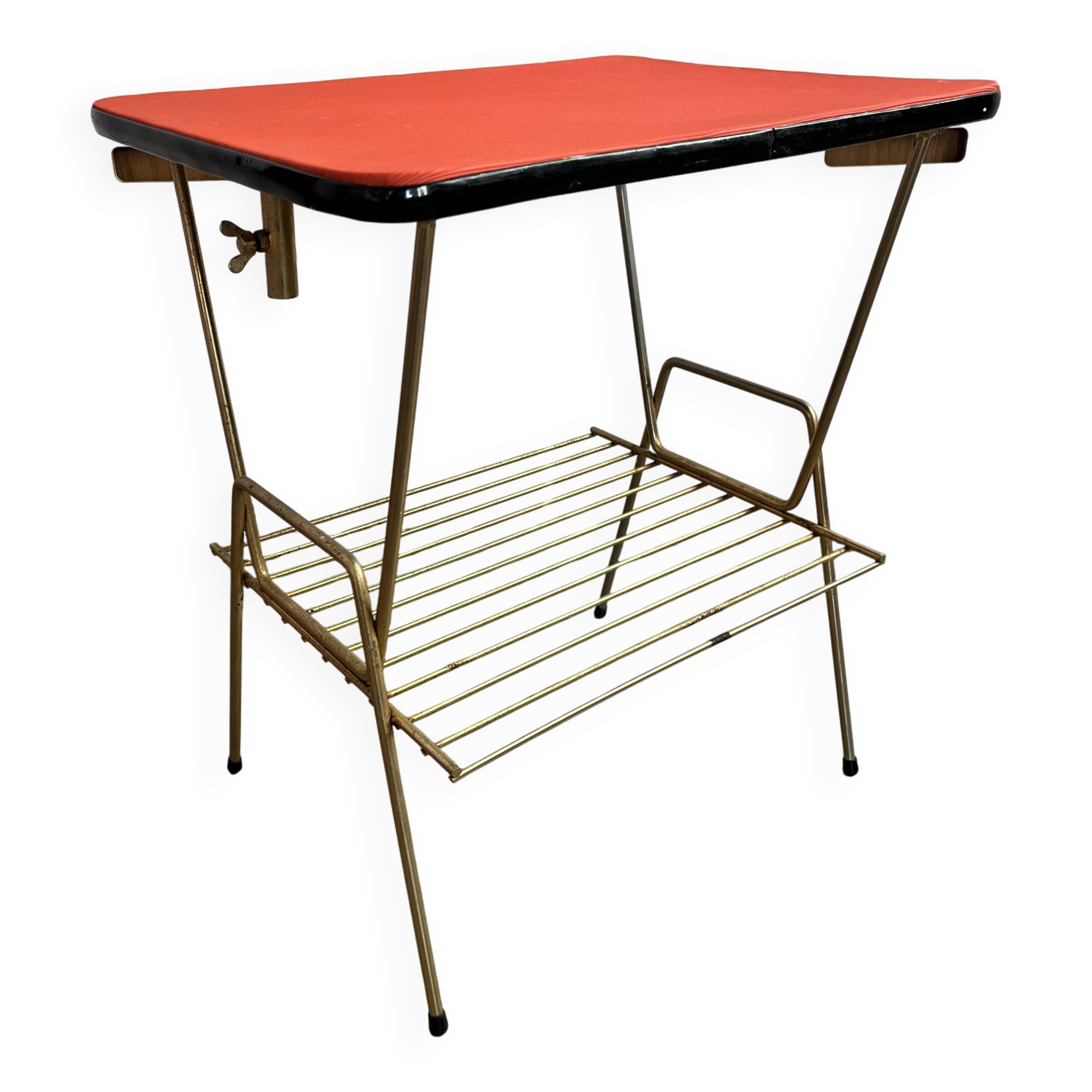 Vintage magazine rack from the 60s