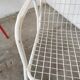 Emu chair, rio, in white metal mesh
