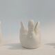 White porcelain swan table planters 1950/1960.