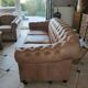 Salon trois pièces chesterfield
