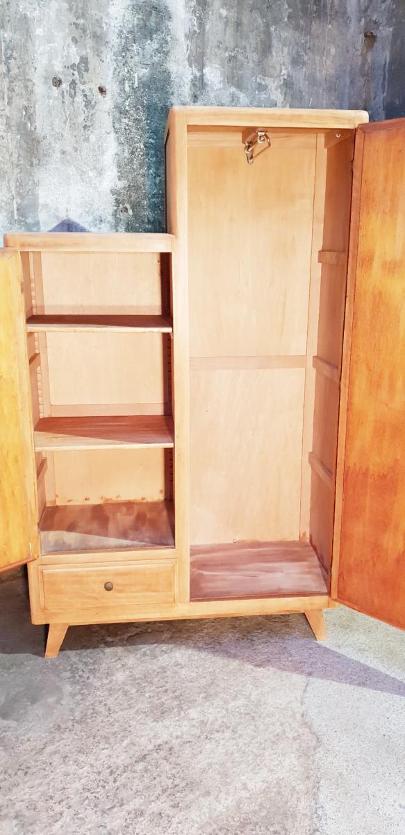 Vintage asymmetrical wardrobe