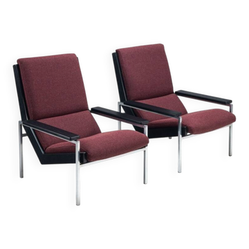 Rob Parry paire de fauteuils lounge Lotus Gelderland Pays-Bas 1960