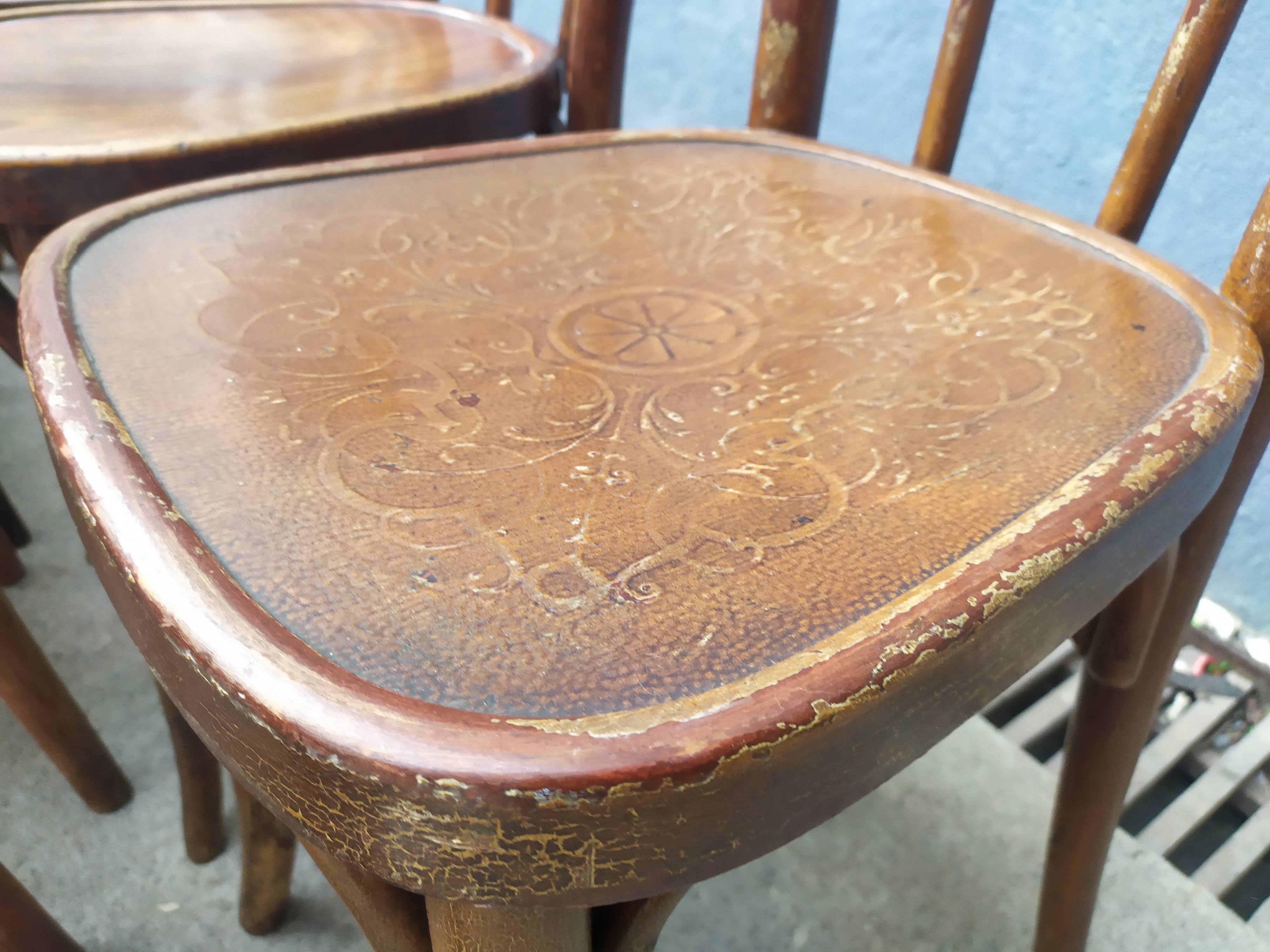 Lot de 16 chaises bistrot