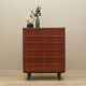 Commode en teck, design danois, années 1970, fabriquée au Danemark