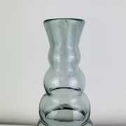 Pair of Daum Nancy carafes, Art Deco