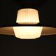 Opaline suspension lacquered steel and brass