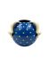 Art Deco blue ceramic vase, Rometti, Umbertide Italy 1930s