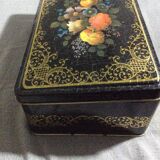Vintage metal cookie box