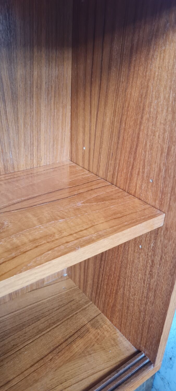 Scandinavian showcase shelf