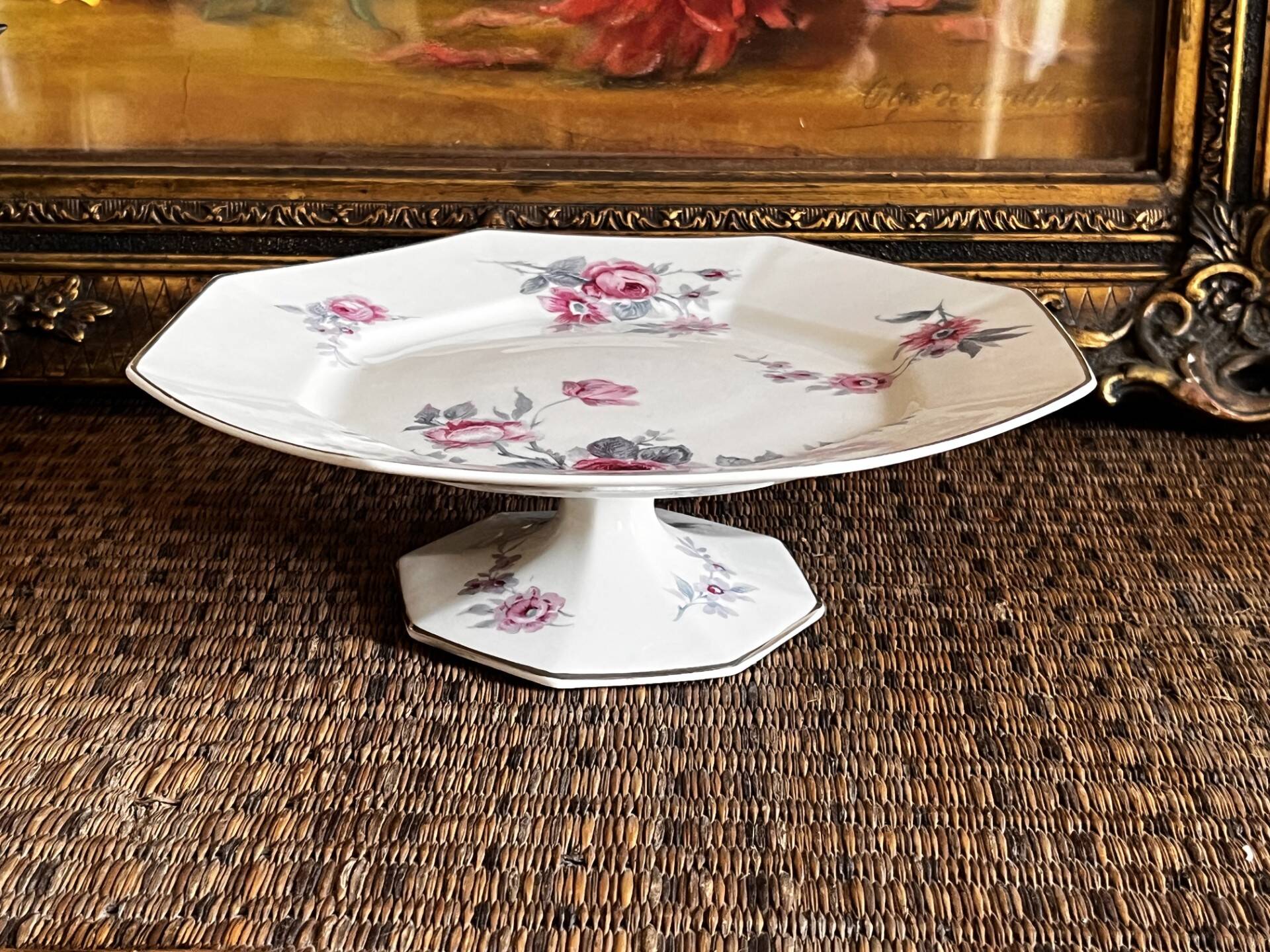 Antique compote dish