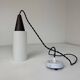 Pair of vintage scandinavian opaline suspensions