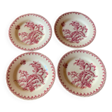 Chardons Gien dessert plates