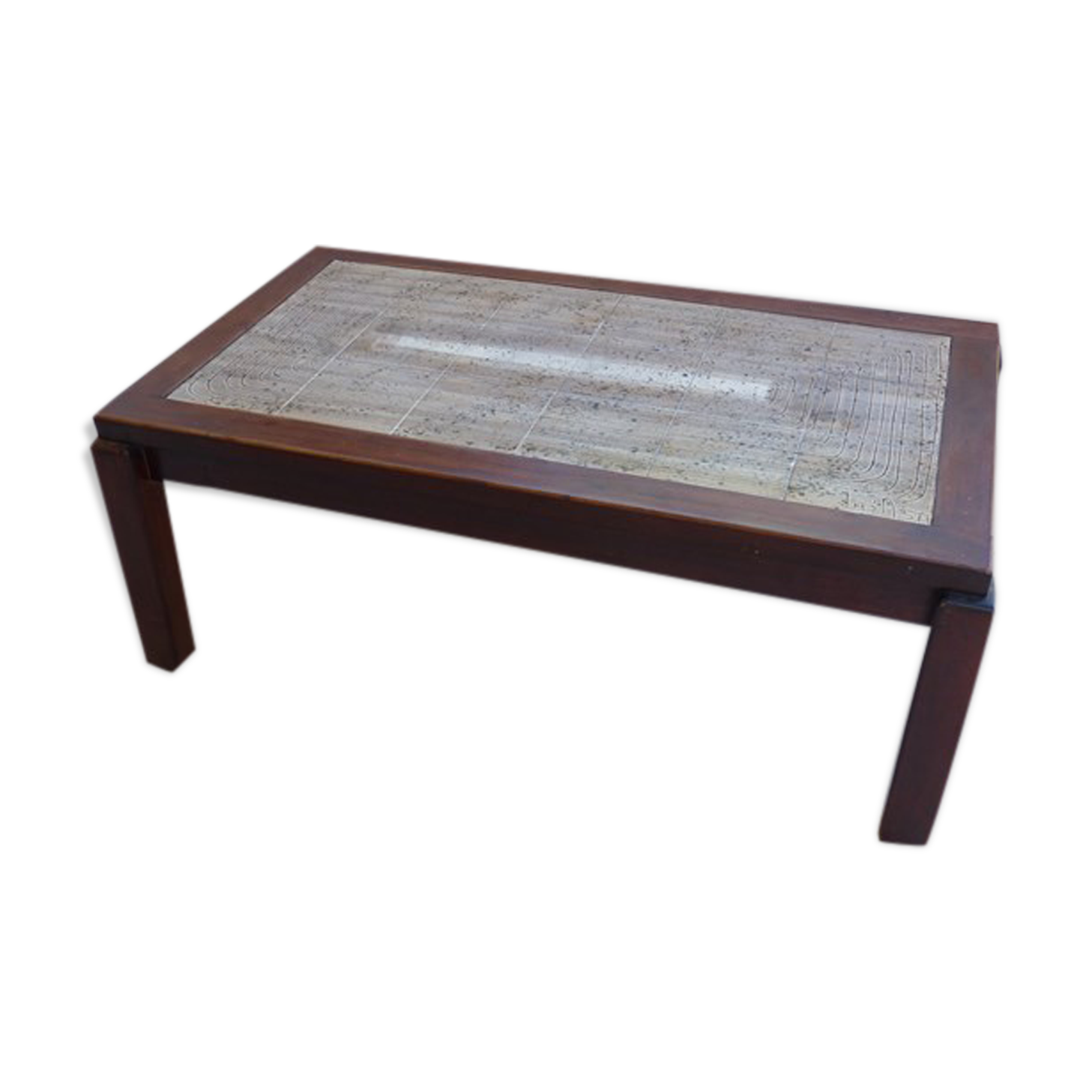 Coffee table Vallauris Jean d'Asti design 1960