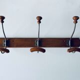 Old wall coat rack