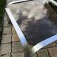 Vintage coffee table square smoked glass 1960s-1970s
