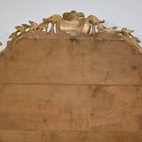 Importante glace dans le goût Louis XIV – Louis XV, époque napoléon III – Milieu XIXe