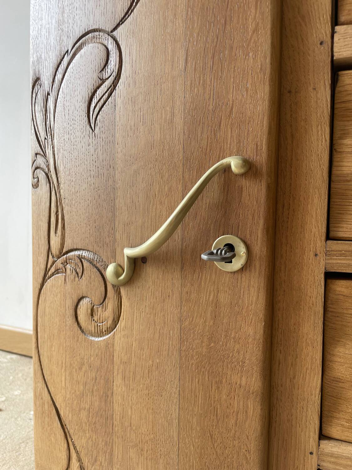 Vintage chest of drawers, 1930s, renovated