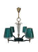 Chandelier of the end of the era art deco design 1940s