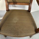 Suite de six fauteuils Restauration en acajou XIX siècle