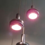 Cascade hanging with chrome globes 1970