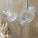 Lot de 2 vases en verre