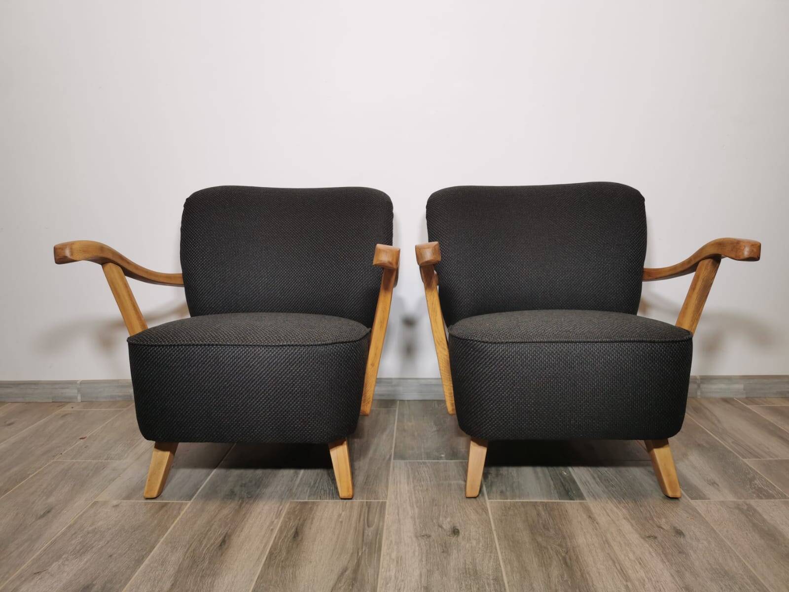 Mid-Century Armchairs, 1950's, Set of 2