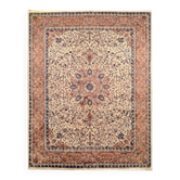 Large persian oriental carpet kashan iran - 275 x 375 cm