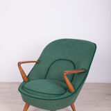Model 345 armchairs by J. Jędrachowicz i K. Racinowski for Poznan Furniture Factory, 1950s, Set of 2