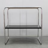 Console tubulaire Bauhaus Marcel Breuer des années 1930, modèle B12, Tchécoslovaquie