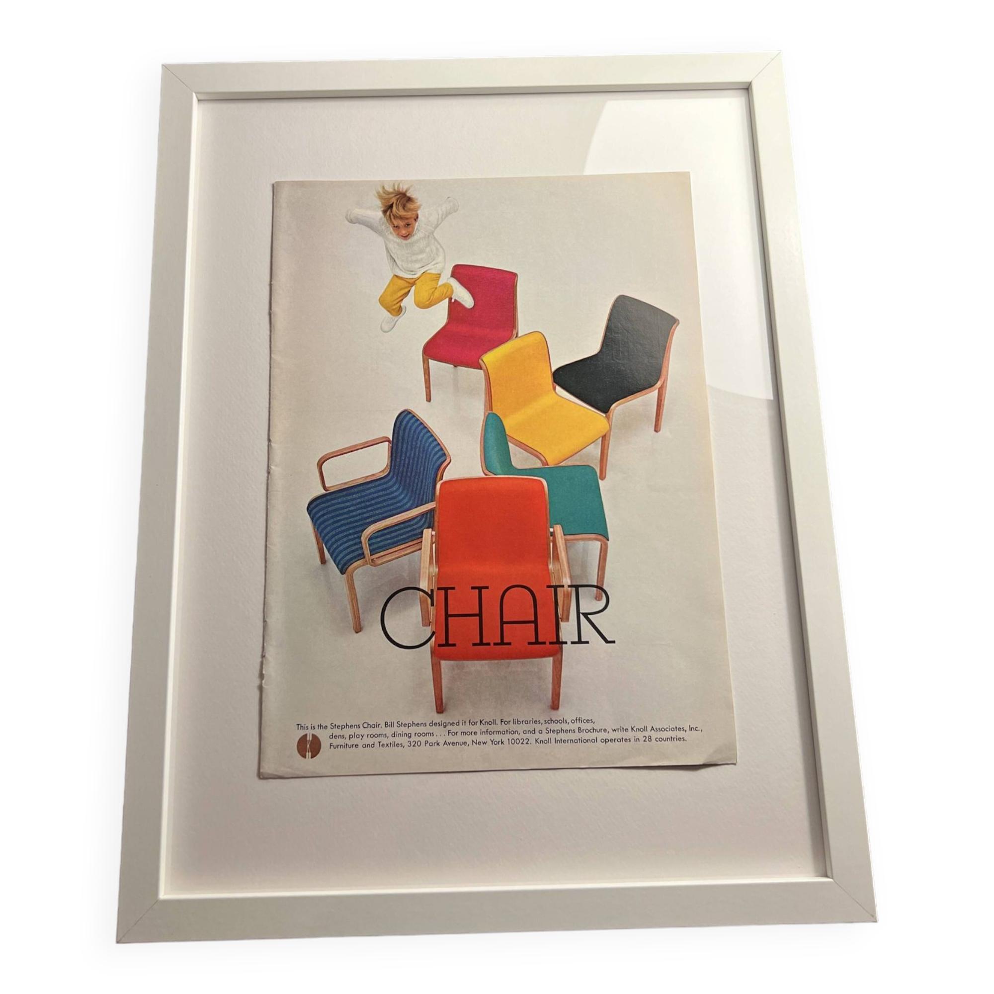 Old pub poster knoll stephens bill 50s design