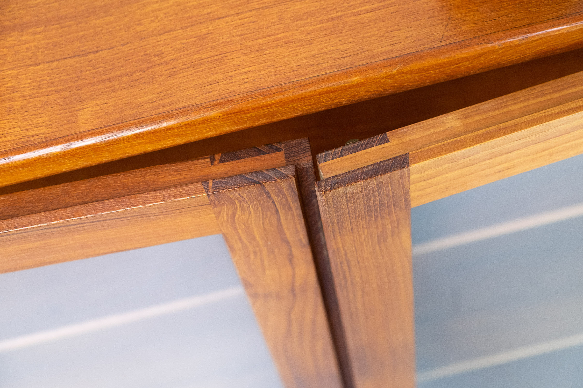 Danish Showcase in Teak by Børge Mogensen for Søborg Møbelfabrik, 1960s