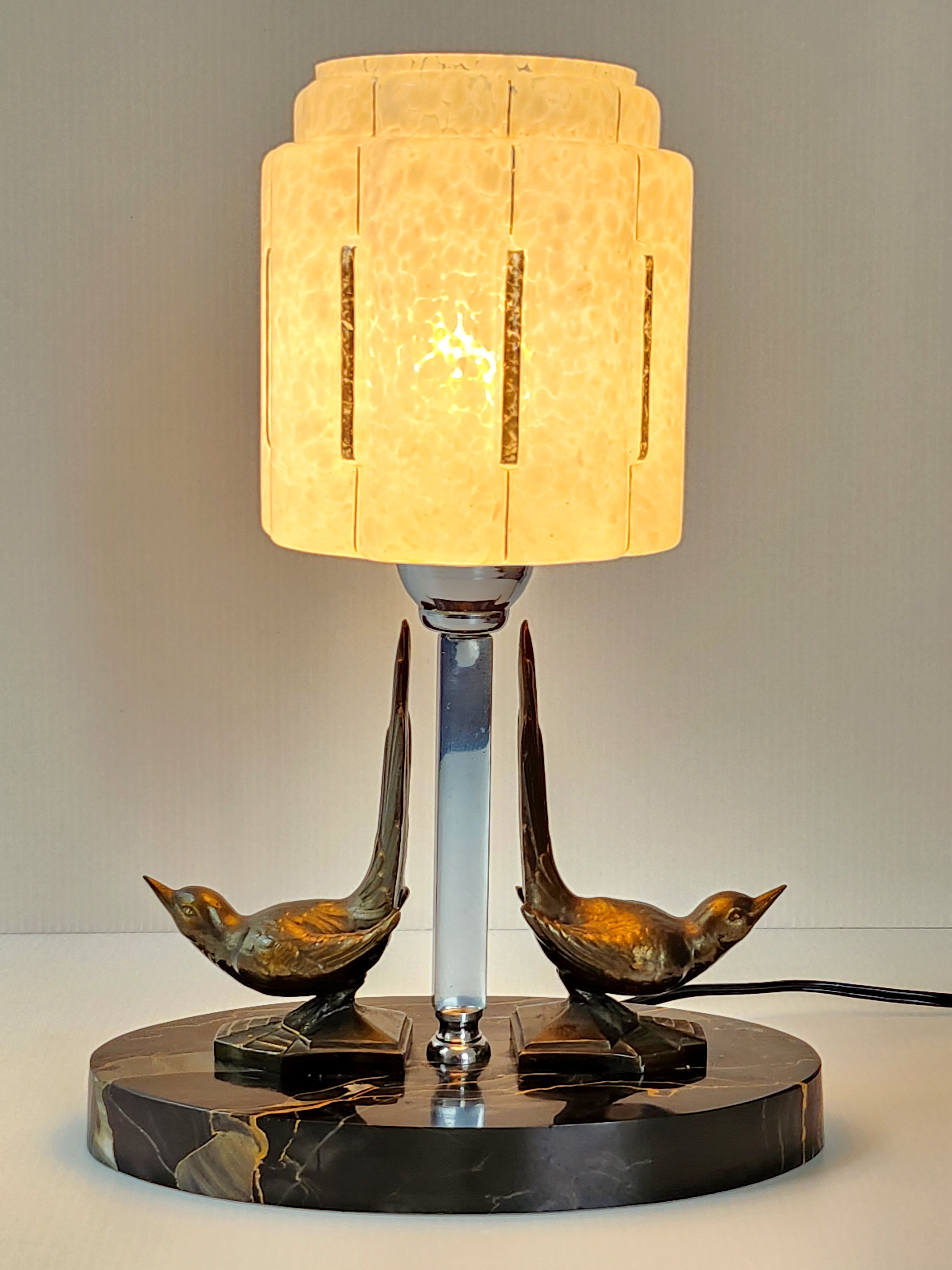 Vintage lamp 1930 art deco