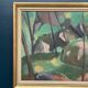 Original Swedish Oil on Canvas – "Jungle" by Åke Winnberg – Signed