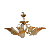 Chandelier to 5 branches art deco 1980