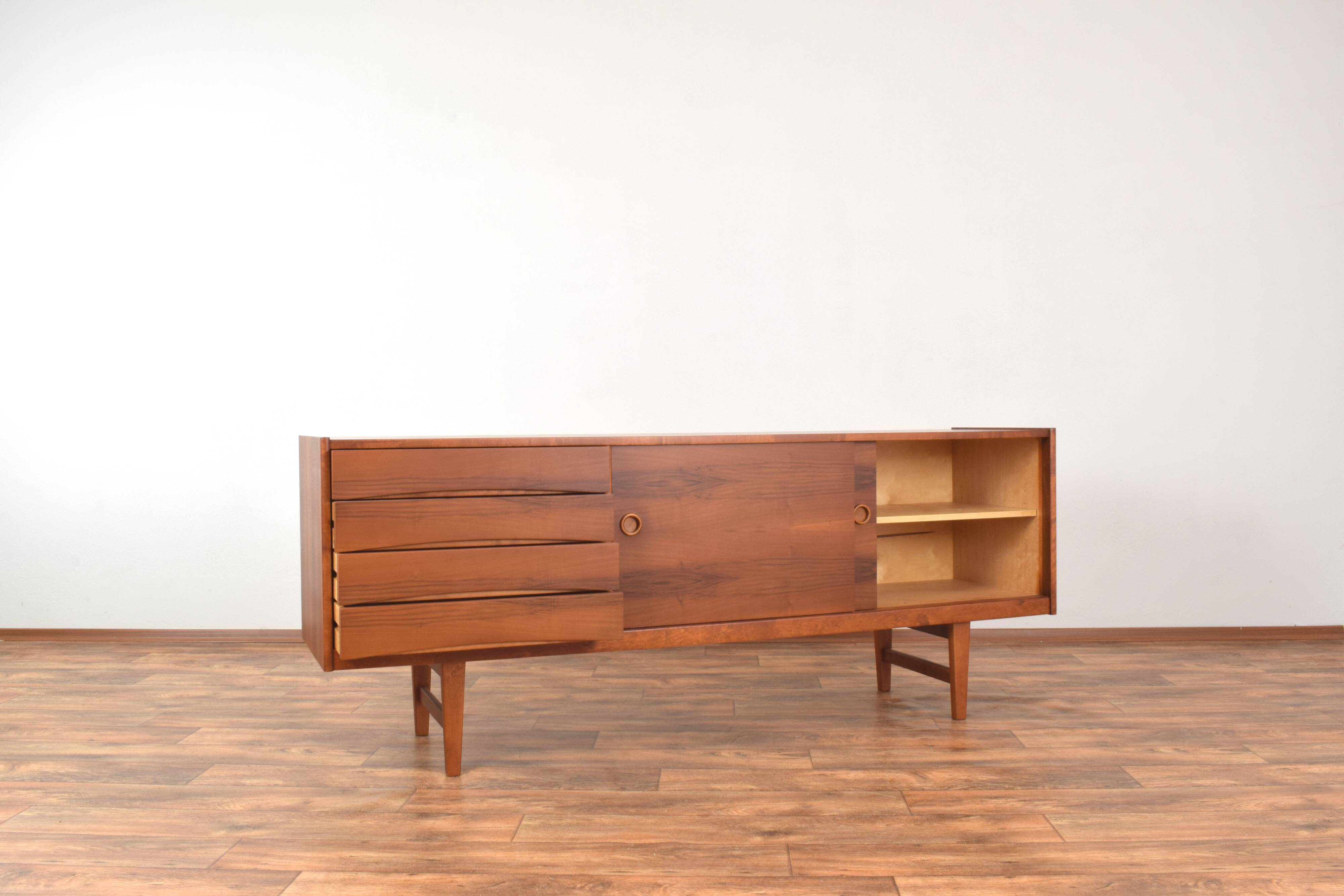 Mid-Century Walnut Sideboard Model Ulvö by Erik Wørts for Ikea, 1960s