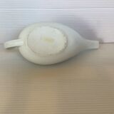 Saucière porcelaine blanche ancien biberon