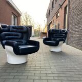 Joe Colombo Elda design armchair, Longhi edition