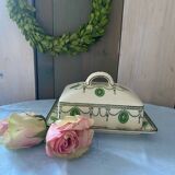 Beurrier en faïence Royal Doulton ancien