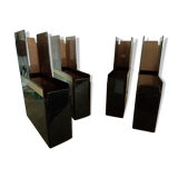 Vertical review door