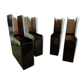 Vertical review door