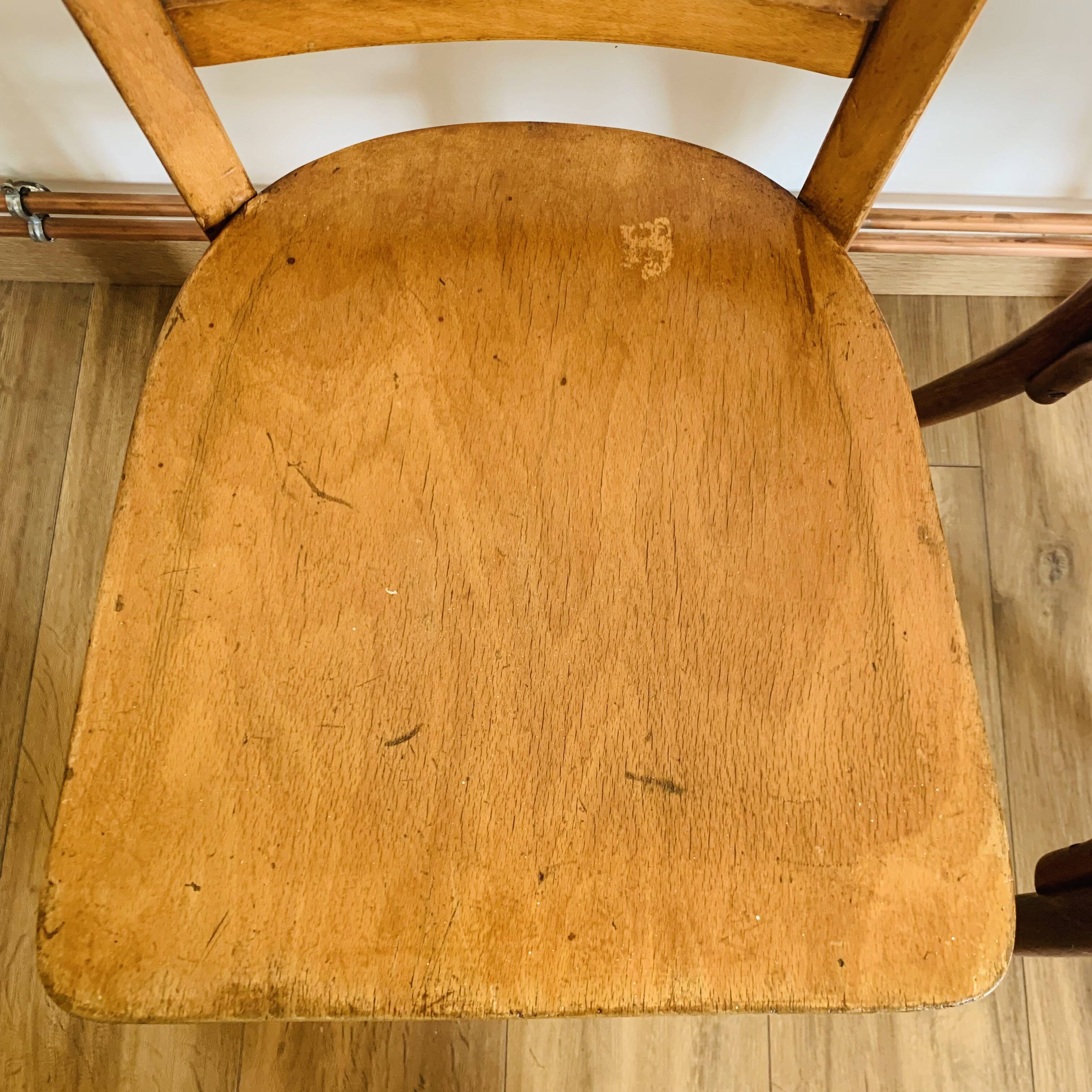 Set of 4 mismatched chairs