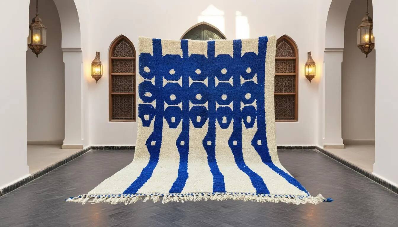 Handmade Moroccan rug 2.5 x 1.5 m