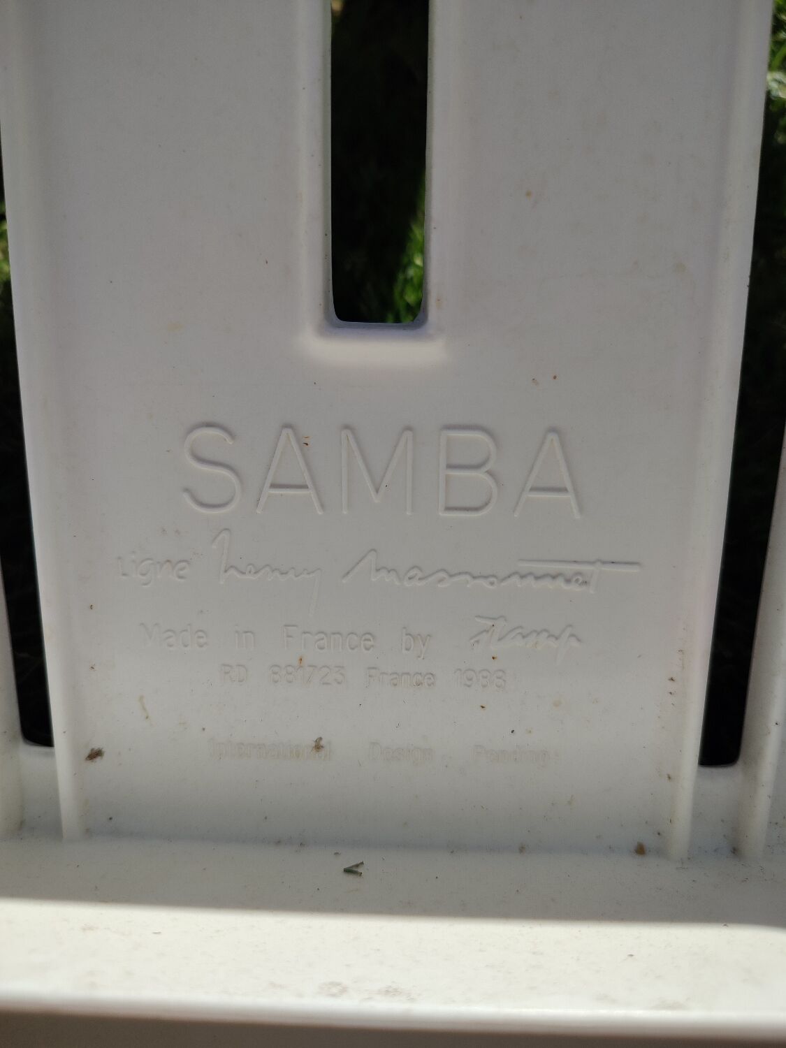 Samba model chairs by Henry Sassonet