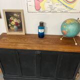 Old oak workshop drawer unit