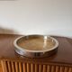 Hollywood regency bamboo and brass tray, Italy 1970s